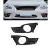 Grelha de Carro Capas para Grelhas de Farol de Nevoeiro para Nissan Altima Teana L33 Pré-facelift 2012 2013 2014 2015 Peças Exteriores de Estilo