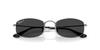 Sunglasses 0RB3832 GUNMETAL POLAR BLACK 55mm Polarized Ray-Ban 004/4855