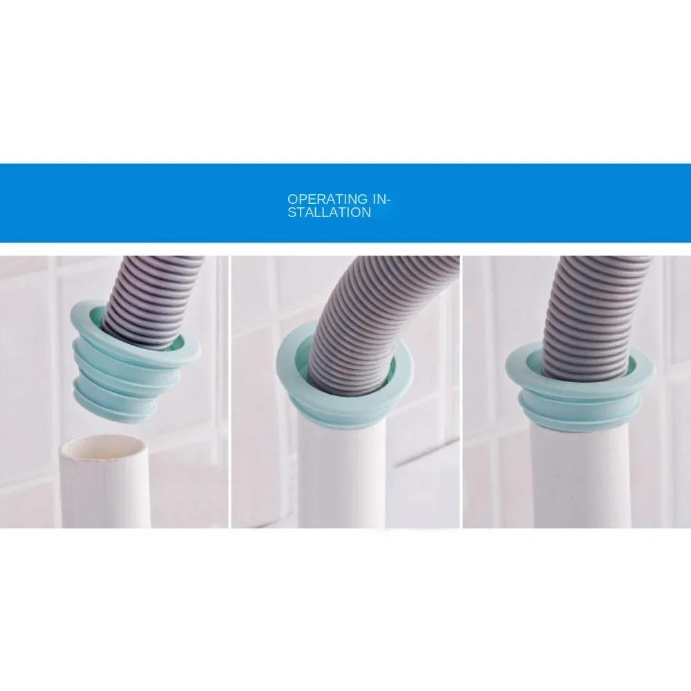 Silicone Floor Drain Cover, Bathroom Kitchen Pipeline, Sewer Anti Blocking, Insect Proof, and Odor Proof Sealing Ring