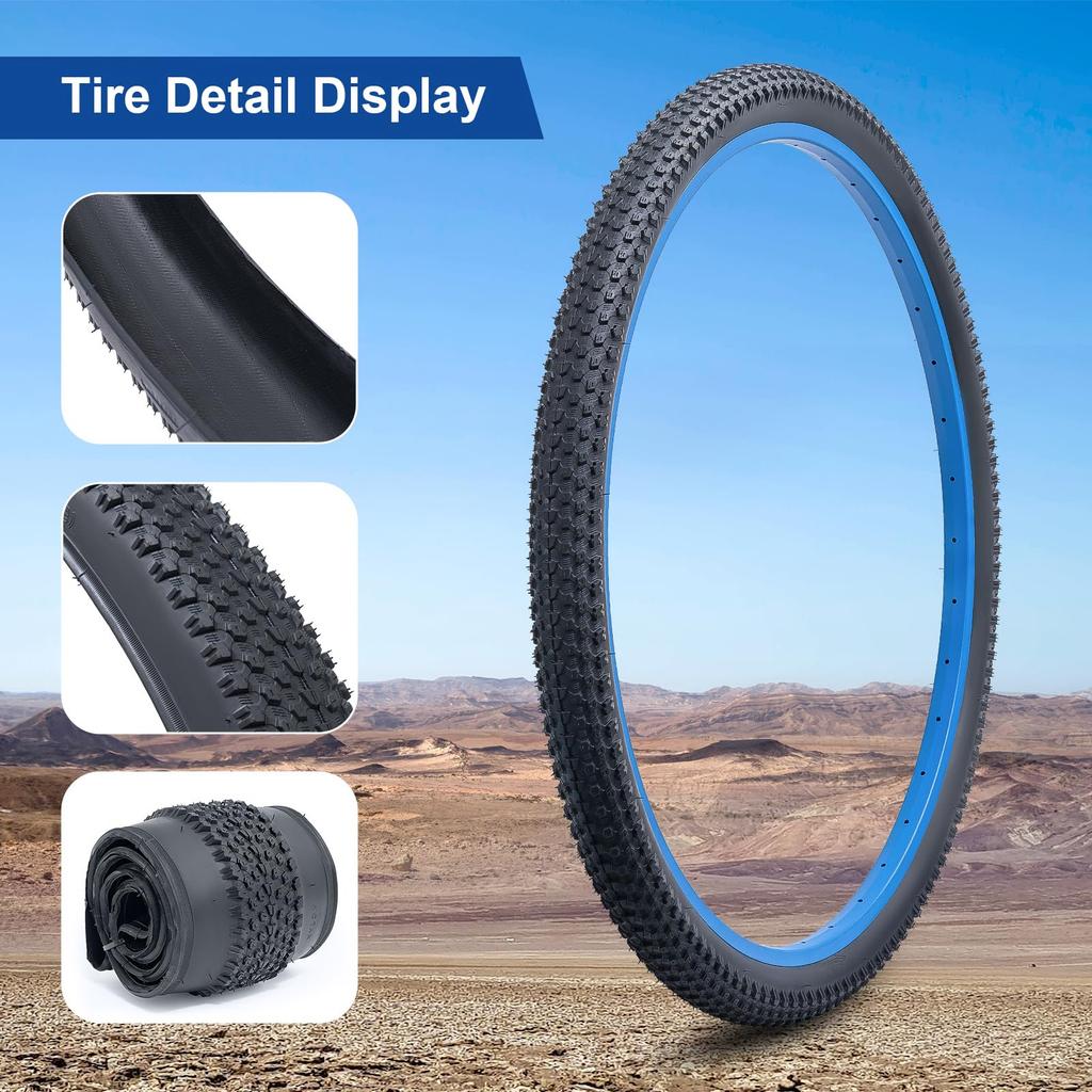 Pneu FengCan 29x2.10, 29x2.10 54-622 Pneu de vélo, Adapté aux VTT 29 pouces et aux vélos de cross, Largeur de section 2,10 pouces (BQ048)