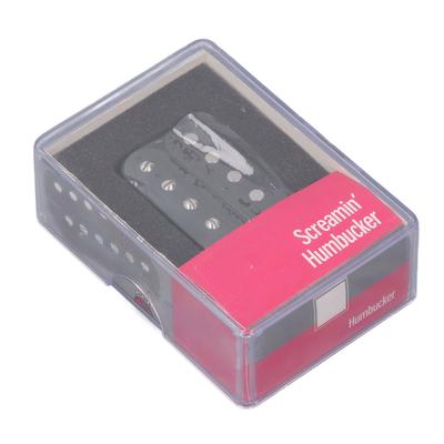Pastilla Humbucker de 6 cuerdas de doble bobina de repuesto para guitarra eléctrica de 52 mm, color negro