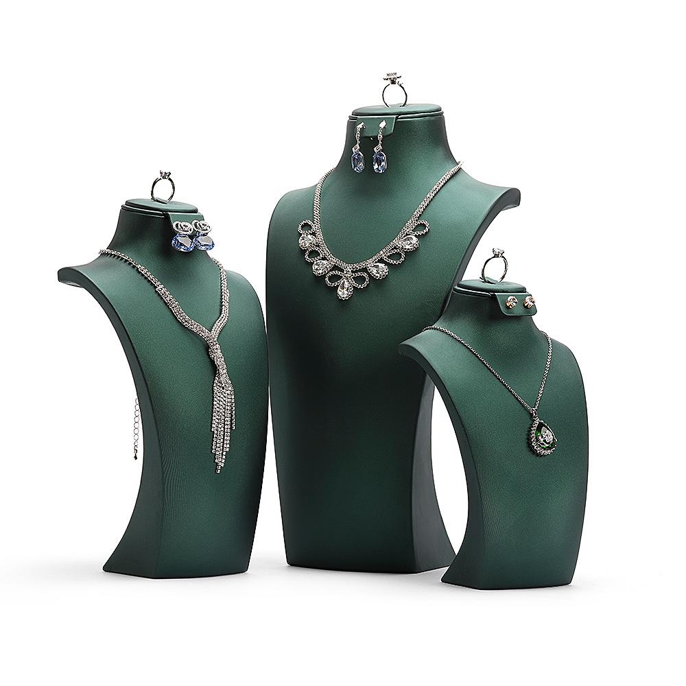 Jewelry Store Window Display: Necklace & Earring Stand Set