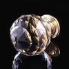 20/30/40mm Crystal Glass Kitchen Cabinet Cupboard Drawer Knob Wardrobe Handle
