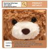 30cm Teddy Bear Doll Simulation Plush Toy Handmade Doll Cartoon Anime Cute Pillow Cushion Home Decoration Children's Birt