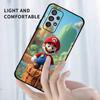 Anime Super M-MarioS Bros Phone Case For Samsung S25,S24,S23,S22,S21,S20,S10,Ultra,Plus,Lite,FE,Soft Silicone Black Cover