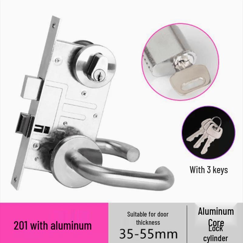 Huilevinas 201 Stainless Steel Fire Door Lock