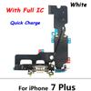 USB Dock Connector Charging Port Flex Cable For iPhone 7 8 Plus Xs Max X Charger Board With Microphone Module Replacement Parts