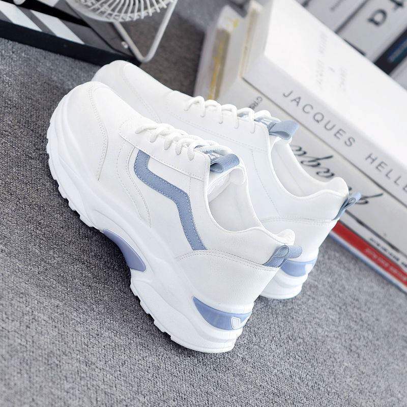 Sneakers ins breathable flat bottom lightweight dad shoes tide