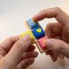 3D-printet Tastatur Fidget Leketøy 3/4/5/9 Taster Tastatur Finger Klikker Leketøy Dekompresjonsknapp Fidget Leketøy Stresslindrende Skrivebord Leketøy