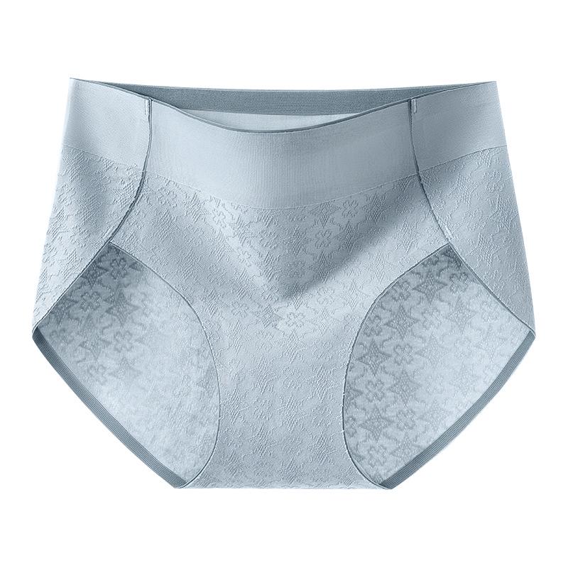 Women's Seamless Summer Cotton Panties - Antibacterial, Breathable, Thin, All-Cotton Crotch, Ideal for Teenage Girls.