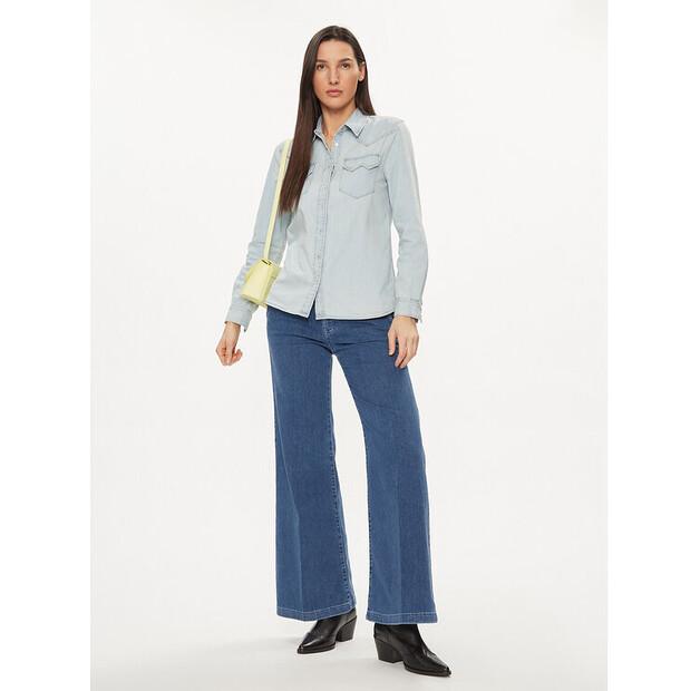 Jeans United Colors Of Benetton 4AC6574X5 Blue Wide Leg
