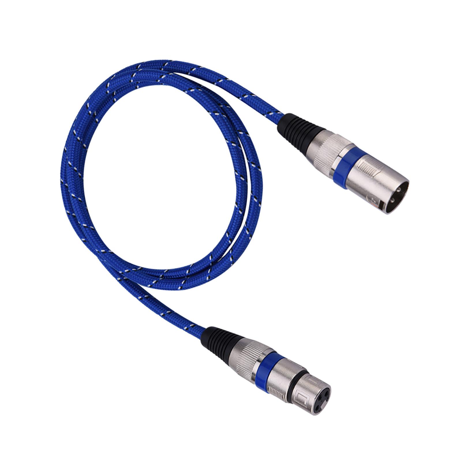 

XLR Male to Female Plug Balance 3pin Microphone MIC Audio Cable 1M 20M Type 1