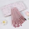 12Makeup Brush Set Eyes Eye Shadow Brush Eyeliner Brush Eyebrow Brush Blending Brush Fan Brush Makeup Tools