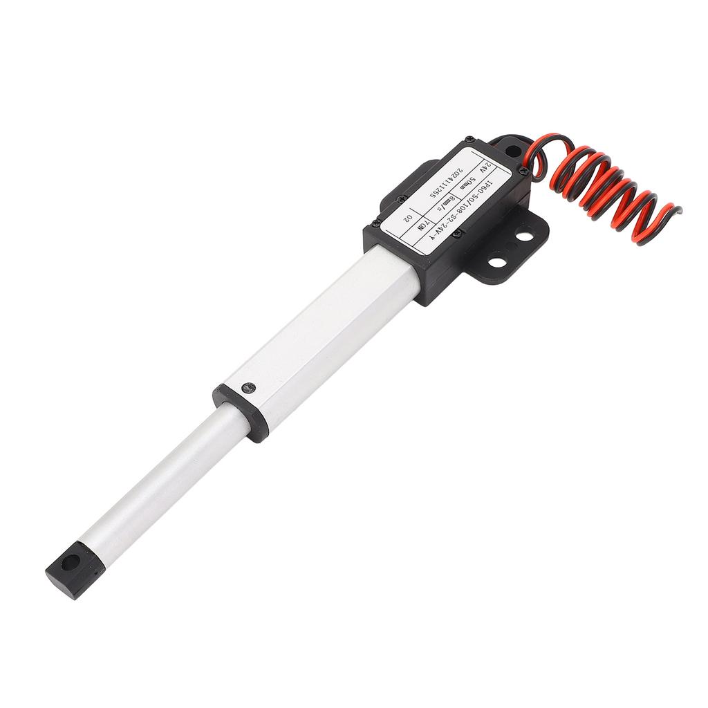 Mini Actuator Liniar Electric Cursă 50mm Forță 70N Viteză 8mms Tijă de Împingere Electrică Mică DC24V