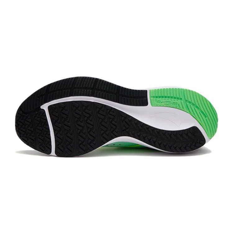Anta Hailang Lite Mesh Comfortable Wear-Resistant Breathable Low-Top Kids Running Shoes Kids sneaker Green Black White 312325534H-7