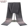 2026 Men's Winter Warm Plaid Scarf - European & American Style, Imitation Cashmere, Long Scarf