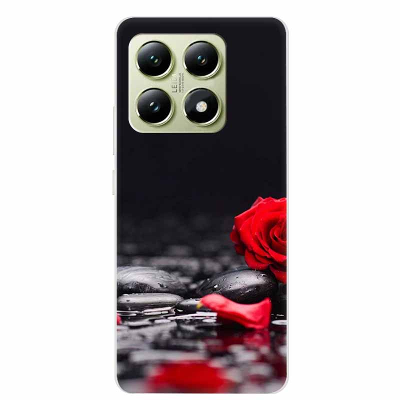 6.67" For Xiaomi 14T Pro 5G Phone Case Clear Silicone Soft TPU Back Cover Case For Xiaomi 14T Pro Case 14 T 14TPro Protective