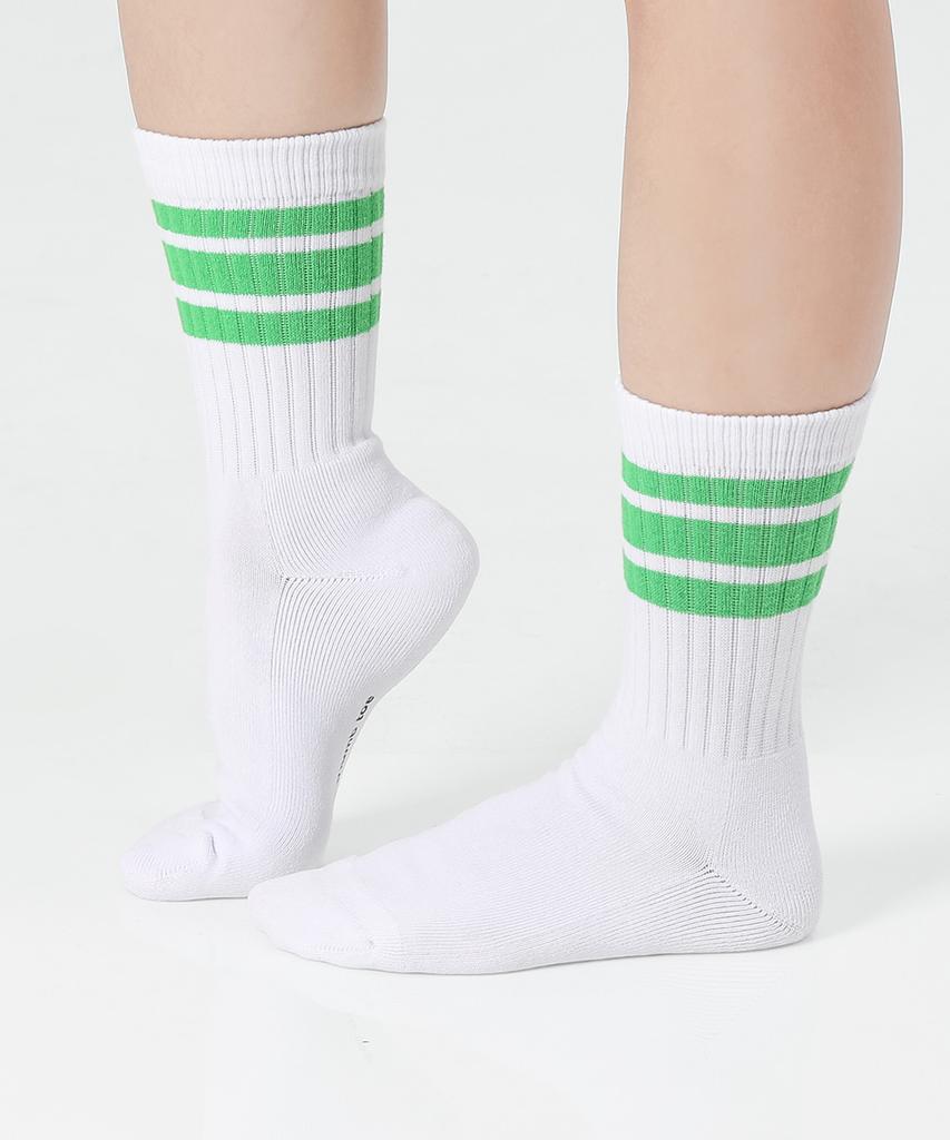 Tteomto Lucky Socks Sports Cushion Crew Socks Seamless Socks