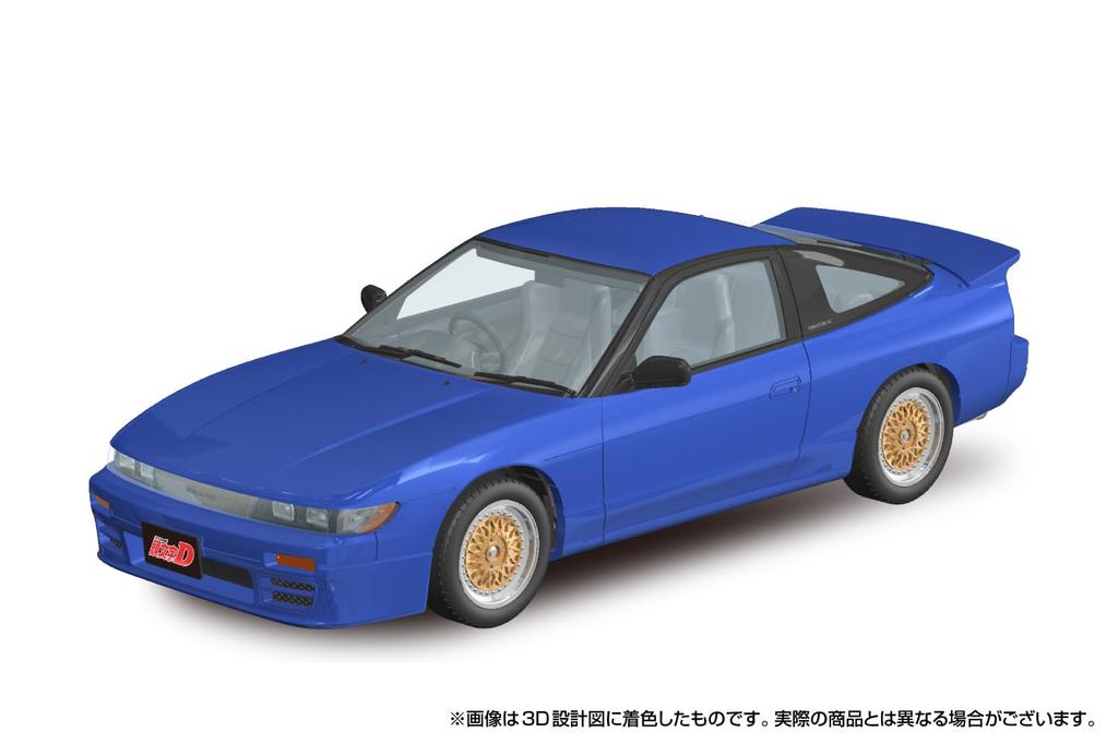 Aoshima Bunka Kyozai (AOSHIMA) Rakupla Snap Kit No. CM-5 Initial D Mako's Sileighty 1/32 Scale Plastic Model