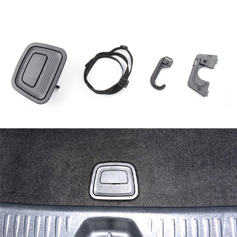 L10A Car Rear Luggage Trunk Boot Mat Carpet Switch Handle For Benz A B C CLA GLA GLB Class W117 W176 W177 W156 W246