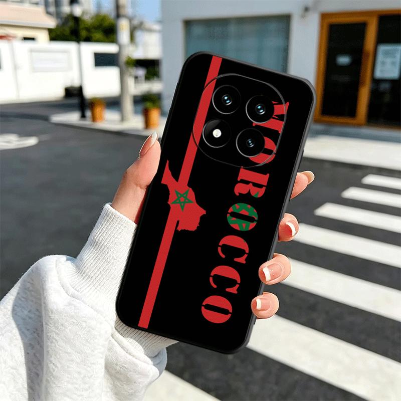 Morocco Flag Soft Phone Case for Xiaomi Redmi Note 12 13 14 15 Pro Plus 11 12S 11S 11T 10 4G Black Cover Back Shell Redmi Note 11 Pro 5G