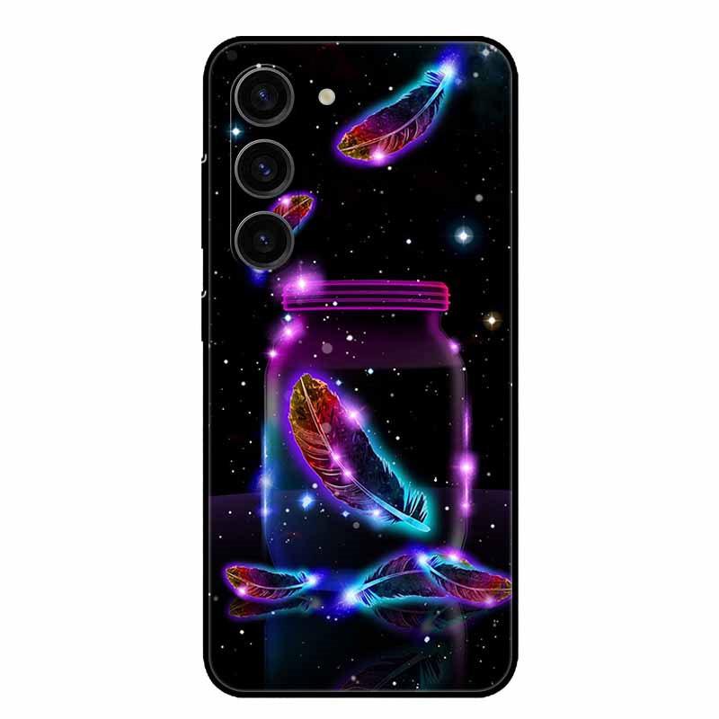 For Samsung Galaxy A56 5G Case Cute Cartoon Soft TPU Silicone Cover for Galaxy A26 / A36 / A 56 Phone Cases A 26 36 Black Coques