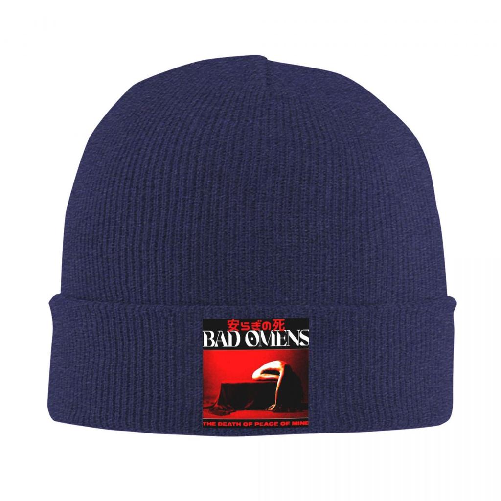 Bad OUnisexs Beanie Hats Goth Rock Music Bonnet Hats FeUnisex Unisex Hip Hop Outdoor Sport Knitting Hat Autumn Winter Head Wrap Caps