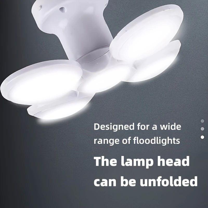 Outdoor LED Retractable Solar Soccer Light USB Charging 5 Modes Four Column Battery Display Camping Light Street Light