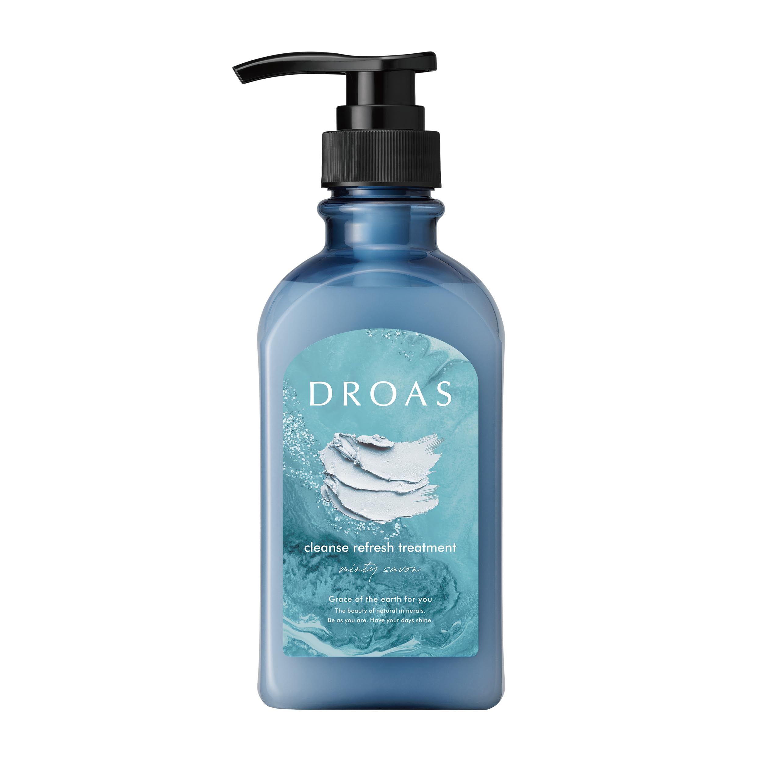 

Летний лимитированный продукт DROAS Treatment Cleanse Refresh Silky Cleanse с ароматом мятного мыла [выпуск 2025 г.] синий