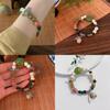 Artistic New Chinese Ceramic Hand Chain With Butterfly Accents And Glass Beads For Gifting
