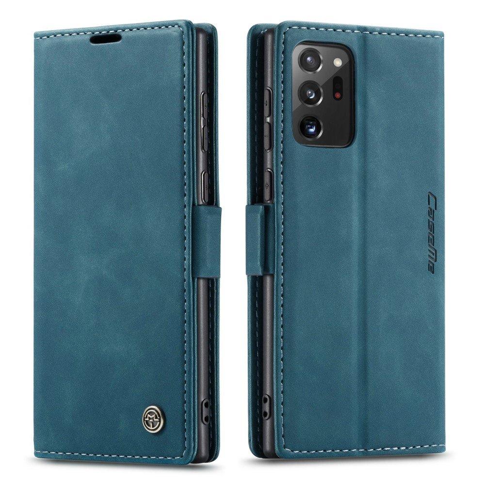 CASEME Case for Samsung Galaxy Note 20 Ultra, Leather Wallet Case, Green