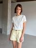 Kelidu Heavy Cotton Short Sleeve T-Shirt_White