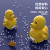 Children's Yellow Duck Automatic Stair Climbing Track Electric Sound Light Band Music Puzzle Toy