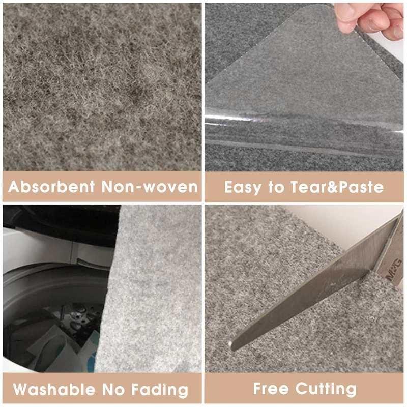 4PCS 75x20cm Non-slip Self-adhesive  Stair Carpet Mat  DIY Floor Mat for Kitchen Living Room Stairwa