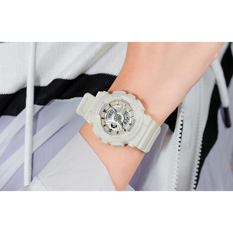 CASIO Women's BABY-G White Watch BA-110GA-7A2PR BA-110GA-7A2PR