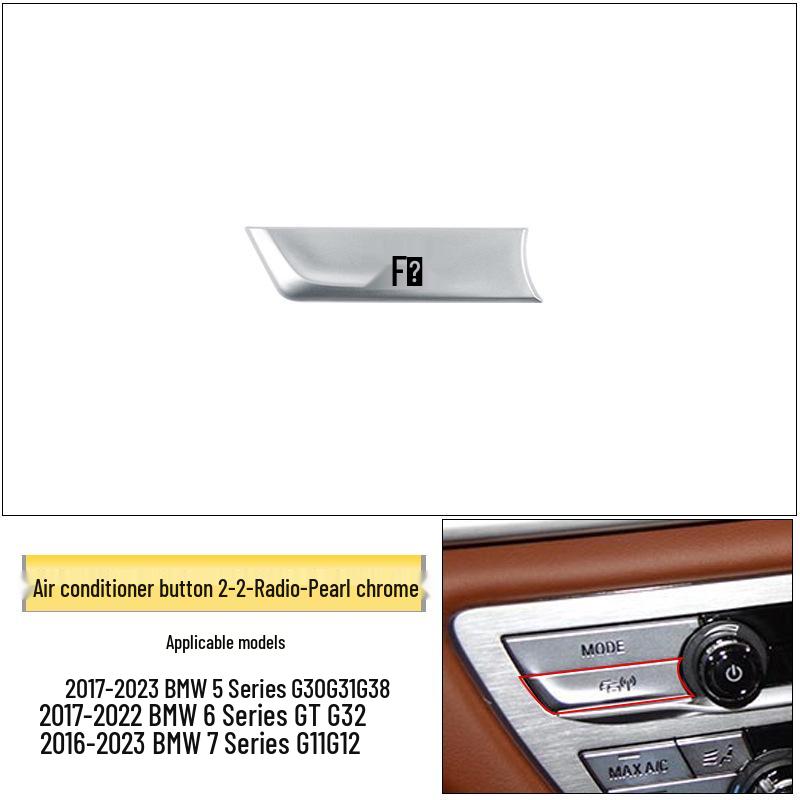 BMW 5 & 7 Series G30/G12 Air Conditioning & Fan Speed Adjustment Buttons for Center Console