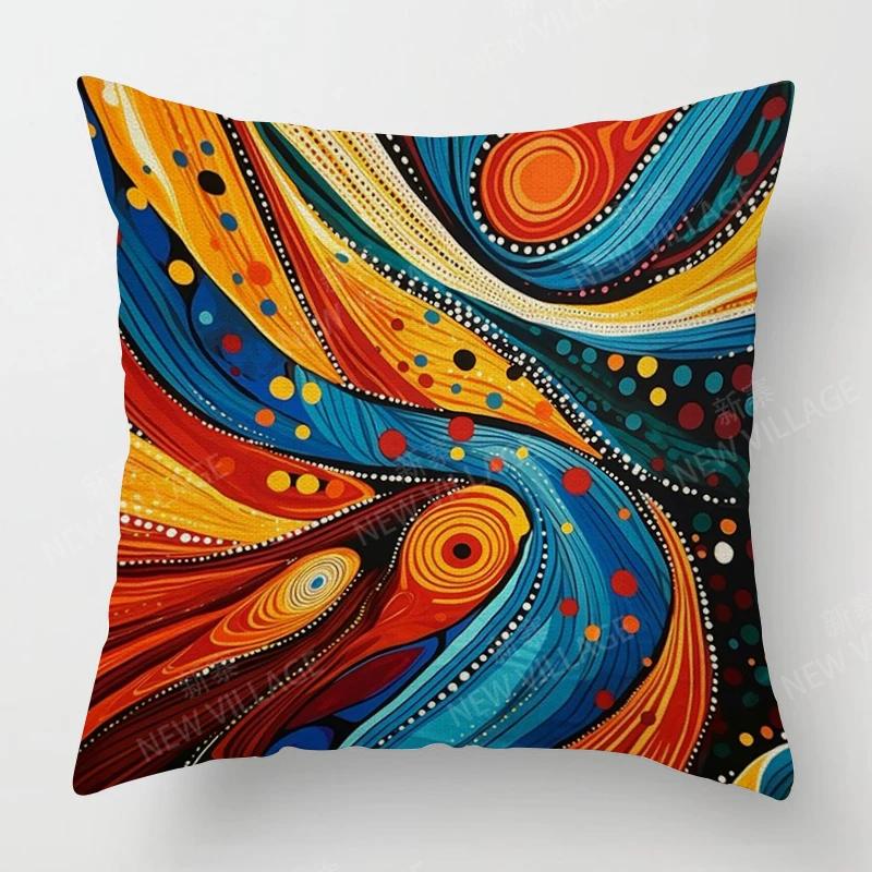 Modern Decorative Cushion for Home Living Room Decor Throw Pillow Cover 45*45 40x40cm 60x60cm 45x45cm 50x50cm Abstract Sofa