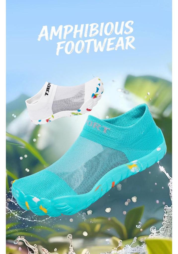 Unisex Five-Finger Barefoot Trekking, Wading, and Beach Shoes: New Style Fitness Footwear for Outdoor Adventures