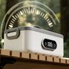 4-speed Temp Wireless Heating Food Container Electric Lunch Box  Outdoor Use