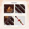 Interesting Imitation Bamboo Anti-break Mini Cucurbit Flute Antique Style Pretend Play Toy for Entertainment