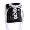 Silk Ribbon Balletcore Three Fold Wallet Korean Style Crossover Strappy Card Bag  Girls