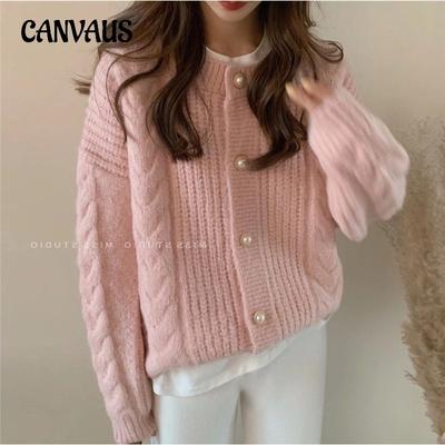 Pull doux pour femme, manteau torsadé, ample, tempérament doux, Cardigan tricoté, automne et hiver