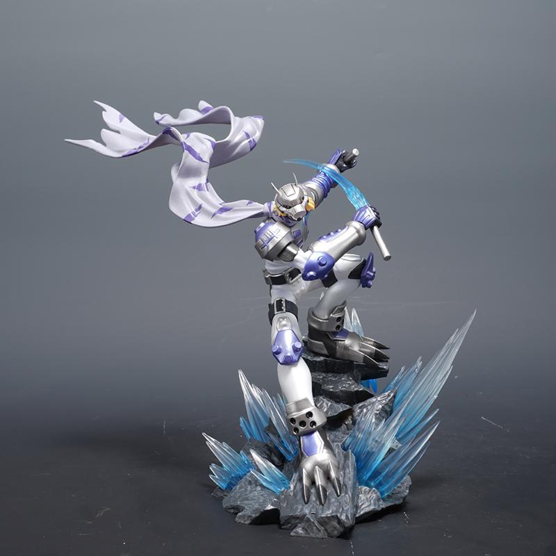 23cm Digimon Adventure Anime Figures Vulcan Beas Wolves And Beasts Doll Pvc Statue Collection Model Decoration Toy Xmas Gift