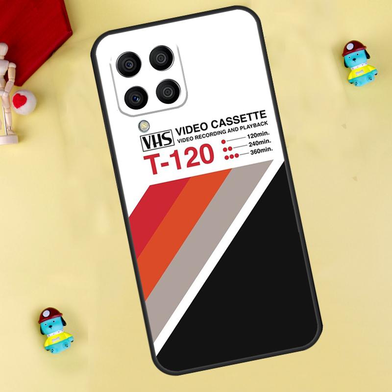 Retro VHS Tape Case For Samsung Galaxy M35 M55 M15 M11 M12 M13 M14 M06 M16 M36 M56 M31 M53 M32 M52 M34 M54