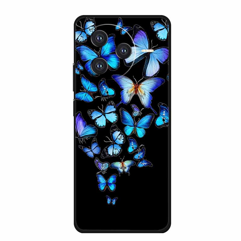 Back Cover For Xiaomi Poco F7 Pro Case F7Pro Funda Black Silicone Soft TPU Coque For Poco F7 Ultra Redmi K80 Pro Case Cartoon