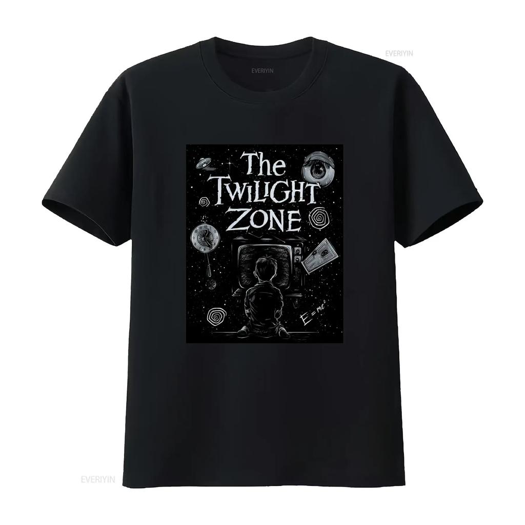 The Twilight Zone Sci Fi Tv Show T Shirt For Unisex Retro Space Alien Design Vintage Streetwear Stylish Casual Versatile