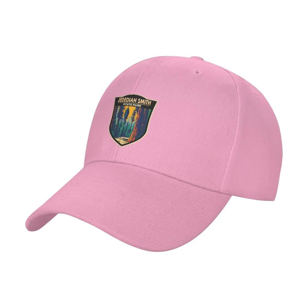 Jedediah Smith Redwoods State Park California Badge Baseball Cap Western Hat Fashion Beach Birthday Hats Unisex Women's