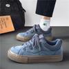 Men's Shoes Autumn and Winter New Student Leisure Sports Niche Thick-soled Wear-resistant Low-top Board Shoes