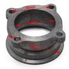 Turbo Exhaust Manifold Adapter Flange 2.5" To 3" 4 Bolt Converter Kit Cast Iron Material