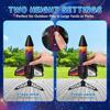 Children Rocket Launcher Toy with Parachute Self Launching Motorized Space Rocket Toys Outdoor Launch Game for Boys Kids